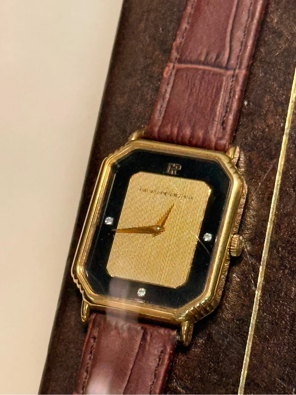 Vintage Girard-Perregaux Swiss Manual Wind Gold Tone Dress Watch 17 Jewels